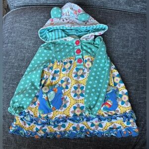 Matilda Jane | 3-6 months baby girl sweater/sweatshirt with hood